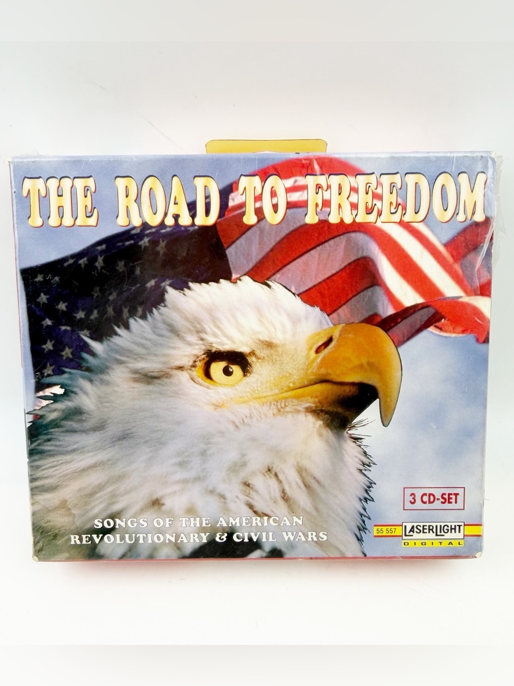 Vtg Road to Freedom 3 CD Set American Revolutionary Civil War Songs Folk New